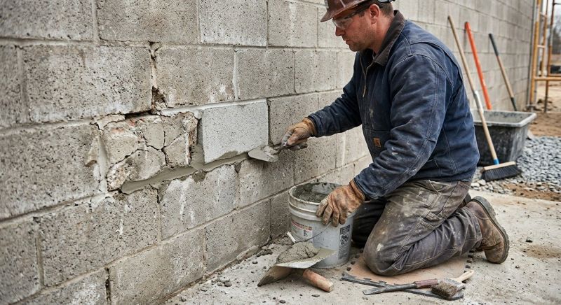 Rock Wall Repair in Cleveland, OH